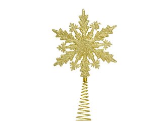 špice glitr zlatá 21cm 8886166