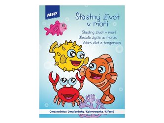 omalovánky A4 Šťastný život v moři  210x276mm/16 5301137 omalovánky A4 Šťastný život v moři  210x276mm/16 5301137