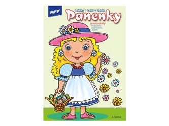 omalovánky A4 Panenky 5300700 omalovánky A4 Panenky 5300700