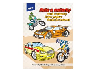 omalovánky A4 Auta a Motorky 2 210x276mm/32 5301126 omalovánky A4 Auta a Motorky 2 210x276mm/32 5301126