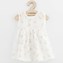 Kojenecké mušelínové šaty New Baby Zoe - velikost 74 (6-9m)