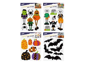 dekorace na zeď halloween HA02 26x19cm 2archy 1042338