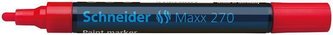 Permanentní lakový popisovač "Maxx 270", červená, 1-3mm, SCHNEIDER