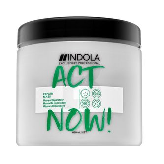 Vlasová kosmetika  v naší nabídce nese jména těch nejslavnějších kadeřnických značek. Masky na vlasy značky Indola z kolekce Act Now! byly vytvořeny pro lámavé vlasy speciálně pro ženy. Tento kadeřnický zázrak má objem 650 ml.