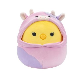 Squishmallows Kuře v kostýmu krávy Triston