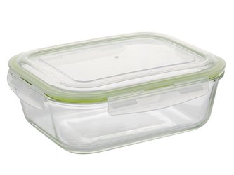 SKLENĚNÁ NÁDOBA NA POTRAVINY FRIGO OBDÉLNÍKOVÁ 2260ML