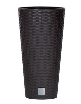 Prosperplast Květináč RATO TUBUS + vklad umbra 30cm