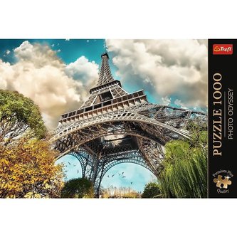 Puzzle 1000 Wieża Eiffel w Paryżu, Francja TREFL
