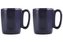 Vialli Design Sada 2 keramických hrnků, ESPRESSO 80 ml, navy, FUORI 29989