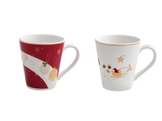 Vánoční sada 2 hrnků 300ml ALLELUIA BRANDANI