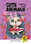 Kolorowanka A5 15 obrazków Słodkie zwierzaki 2