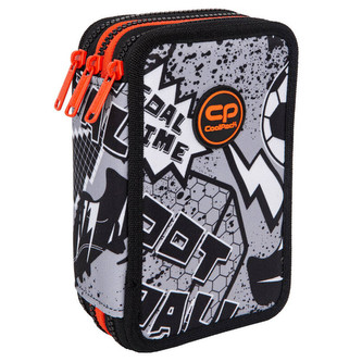 PATIO - Peračník 3 zipsy Jumper GREY BALL - vybavený