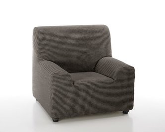 Forbyt, Potah multielastický, dezén SADA, hnědý dvojkřeslo 140 x 190 cm Forbyt, Potah multielastický, dezén SADA, hnědý dvojkřeslo 140 x 190 cm