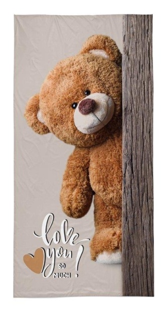 Plážová osuška, Medvídek, 70 x 140 cm