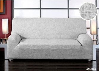 Forbyt, Potah elastický na sedací soupravu, Andrea, bílo-černá křeslo - š. 60 - 110 cm Forbyt, Potah elastický na sedací soupravu, Andrea, bílo-černá křeslo - š. 60 - 110 cm