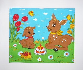 Forbyt  Dětská svačinková prostírka, Srnky