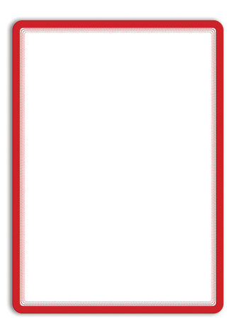 tarifold Magneto - samolepicí rámeček, A3, červený, 2 ks