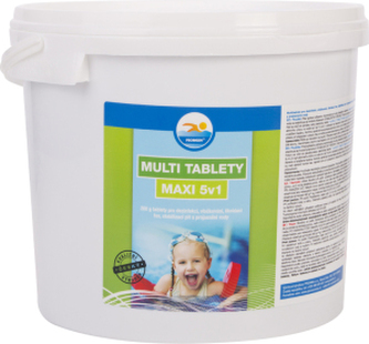Probazen Multi tablety Maxi 5v1 multifunkční tablety do bazénů, 5 kg