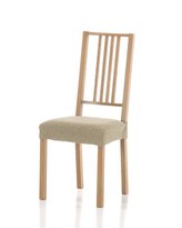 Forbyt, Potah elastický na sedák židle, Petra komplet 2 ks, béžový