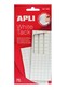 APLI lepicí čtverečky, 75 g, bílé