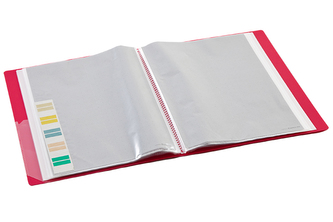 Prezentační desky A4 Classic NF20AK - 20 kapes Červená