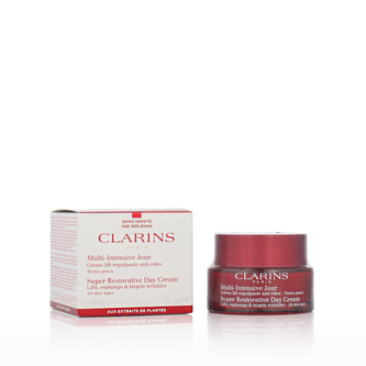 Clarins zpevňující denní krém Super Restorative Day Cream All Skin Types 50 ml