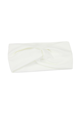 enie baby Dětská čelenka LILI 6-9m BAMBOO béžová