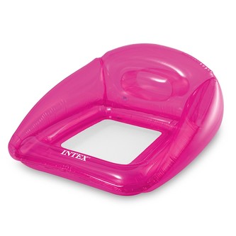 INTEX Nafukovací sedák, růžový