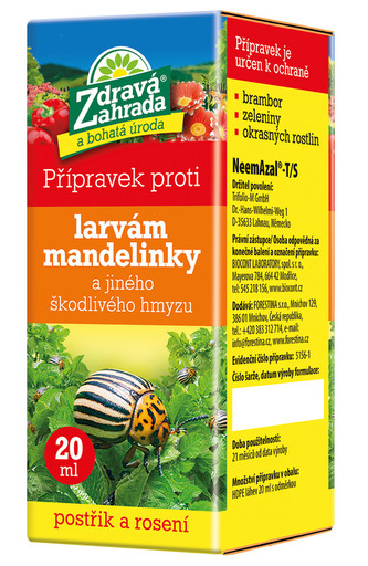Zdravá zahrada - Přípravek proti larvám mandelinky a jinému škodl. hmyzu 20 ml