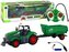 Traktor z przyczepą R/C zielony zdalnie sterowany