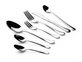 Čajová/kávová lžička "Boston", nerezová ocel, 12,5 cm, 6 ks