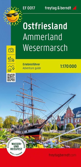 Ostfriesland, Ammerland, Wesermarsch, Erlebnisführer 1:170.000