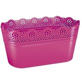 Truhlík s krajkou LACE Fuchsiový 28,5