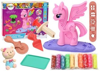 Ciastolina z akcesoriami Jednorożec