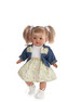 TYBER Anna blondýna plačící panenka s dudlíkem, vel. 38 cm
