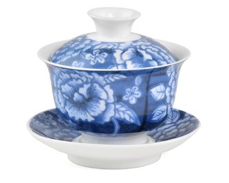 Porcelánový zhong/gaiwan HEHUA 140 ml