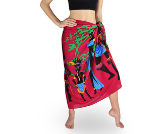 Sarong - Pareo DOMORODEC, růžový
