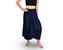 Sukně dlouhá YANI s kapsami, jednobarevná, tmavě modrá