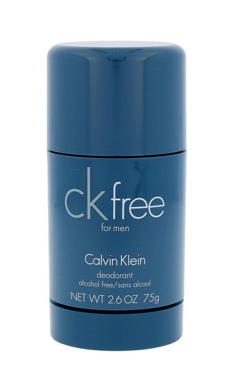 Calvin Klein CK Free For Men - tuhý deodorant 75 ml man