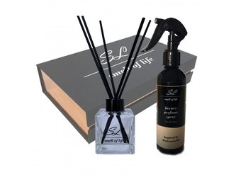 DÁRKOVÁ SADA 1 FOR HER INSPIROVANÁ MADEMOISELLE - VONNÝ DIFUZÉR 100 ML + PARFÉM DO BYTU/AUTA 200 ML