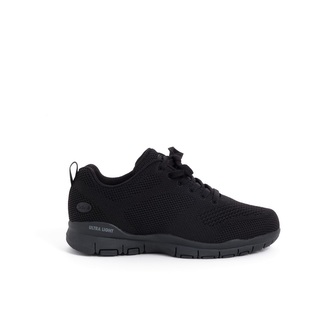 Scholl JUMP LACES Knittext-U Black  - zdravotní pracovní boty Velikost: 41