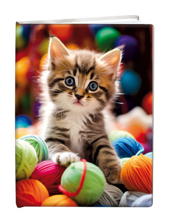 Památník A5 13x18cm čistý Kitten