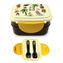 Svačinový box s příborem  Bento box -  Pirát Jolly Rogers