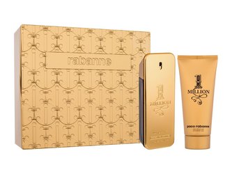 Paco Rabanne 1 Million toaletní voda 100 ml + sprchový gel 100 ml + plechová dóza