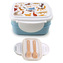Svačinový box s příborem  Bento box - Feline Fine Cats- kočka