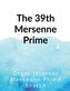 The 39th Mersenne prime