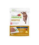 Kapsička Trainer Natural CAT SP.  SENSITIVE vepřové  85g
