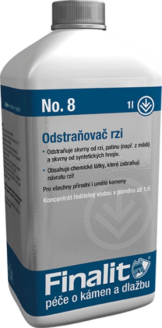 Finalit Nr. 8 - Odstraňovač rzi kyselý 1 l