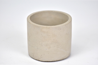 Cementový květináč šedý 7x8 cm