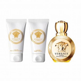 Versace Eros Pour Femme - EDP 5 ml + sprchový gel 25 ml + tělové mléko 25 ml woman